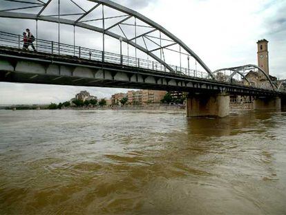 El Ebro a su paso por Tortosa