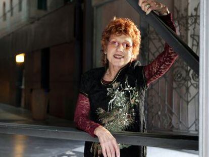 Judy Chicago, en el Azkuna Zentroa de Bilbao. 