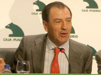 Ildefonso S&aacute;nchez Barcoj, exdirector general de Caja Madrid.
