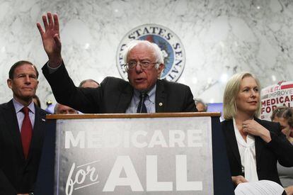 El senador Bernie Sanders presenta este miércoles su propuesta sanitaria