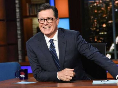 Stephen Colbert, presentador de 'Late Show' en CBS.