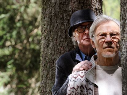 Michael Caine (izquierda) y Harvey Keitel, en un fotograma de 'La juventud'.