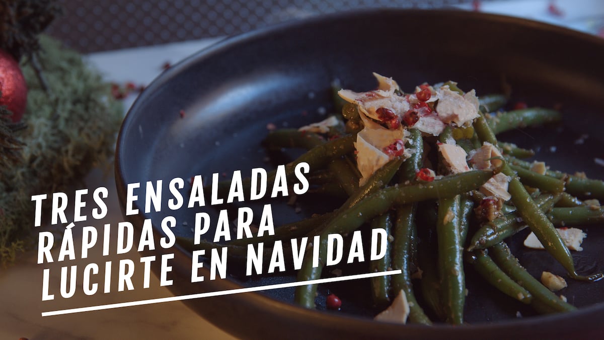 Tres Ensaladas Fáciles Pero Vistosas Para Navidad | Recetas ...