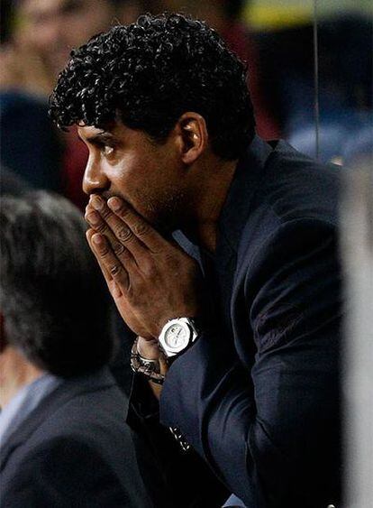 Rijkaard, en su último día en el Camp Nou