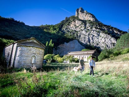 Monasterio de Santa María de Obarra, en el valle de Isábena, en la comarca de la Ribagorza (Huesca).