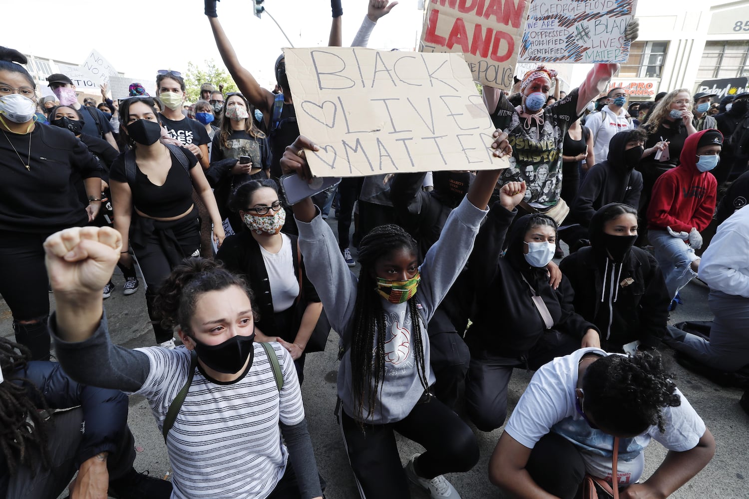 Manifestación en San Francisco el pasado 30 de mayo en protesta por la muerte de George Floyd en Minneapolis.