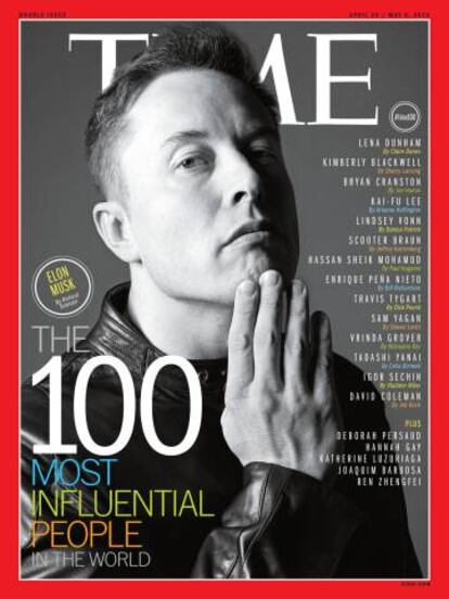 El empresario, en la portada del 'Time' como una de las 100 personas más influyentes del mundo.