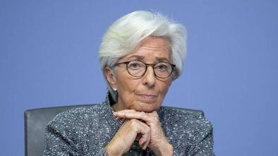 Christine Lagarde, presidenta del BCE.