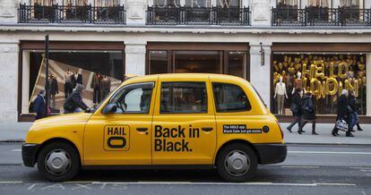 Un taxi de la plataforma Hailo a Londres.