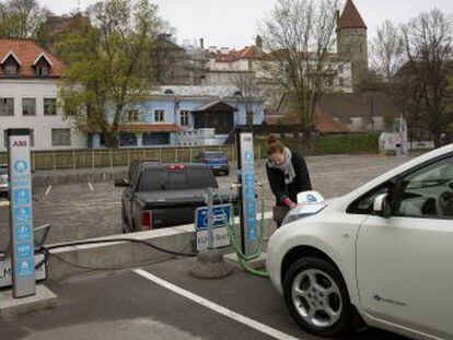 Estonia fue el primer país en lanzar una red nacional de cargadores para el coche eléctrico