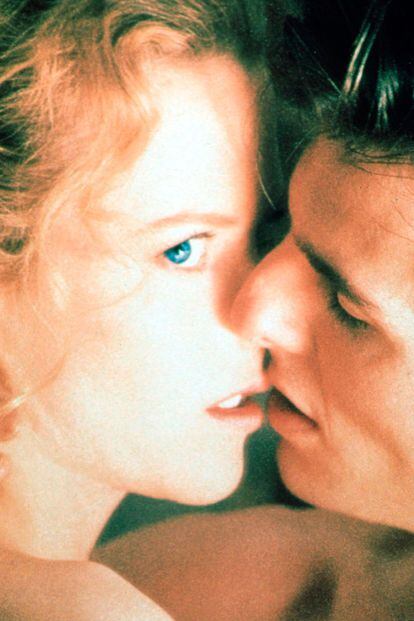 En 1999 protagonizaron Eyes Wide Shut, la última obra de Kubrick. Las malas lenguas comentaban que en esa escena tan erótica delante del espejo la pareja tenía tan poca química que el director se la hizo repetir una y otra vez.