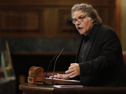 Joan Tard&agrave;, durante su intervenci&oacute;n