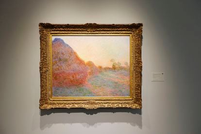 Cuadro 'Meules', de Claude Monet.