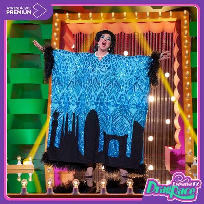 Sharonne homenajea a Montserrat Caballé en una de las pasarelas de la segunda temporada de Drag Race España.