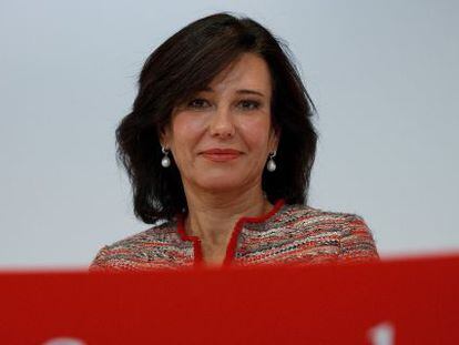 La presidenta de Banco Santander, Ana Bot&iacute;n. 