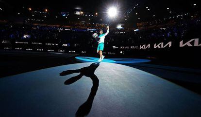 Djokovic, tras ganar el Open de Australia.