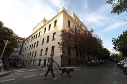 Edificio del Tribunal Superior de Justicia de Madrid.