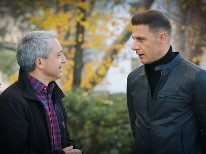 Vicente Vallés y Joaquín, en 'El novato', uno de los grandes estrenos de Antena 3 en 2022.