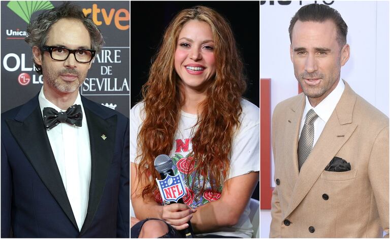 James Rhodes, Shakira y Joseph Fiennes.