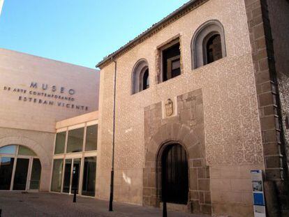 La fachada del museo Esteban Vicente.