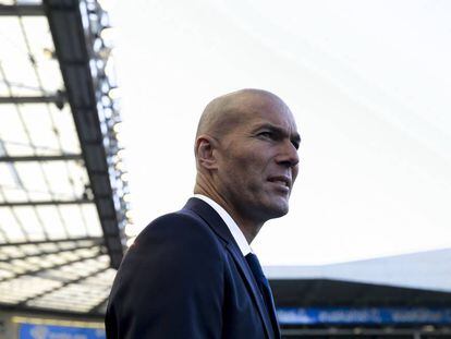 Zidane, en Mendizorroza el pasado s&aacute;bado.