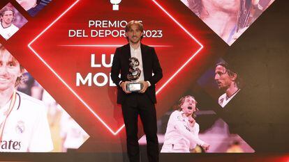 Modric en los premios As.