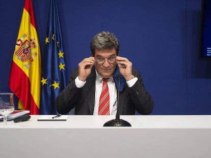 El ministro de Inclusión, Seguridad Social y Migraciones, José Luis Escrivá.