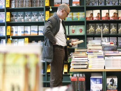 Una librer&iacute;a de Valencia.