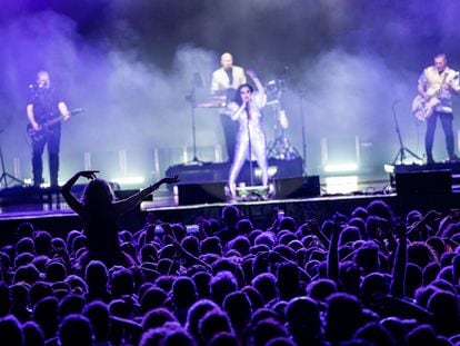 Fangoria actuó en el Concert Music Festival de Chiclana (Cádiz) el pasado martes