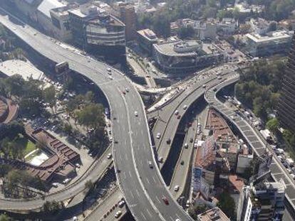 Una autopista de OHL en Ciudad de México.