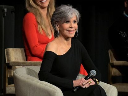Jane Fonda durante un evento especial de Netflix por la nueva temporada de 'Grace And Frankie' el pasado 23 de abril.