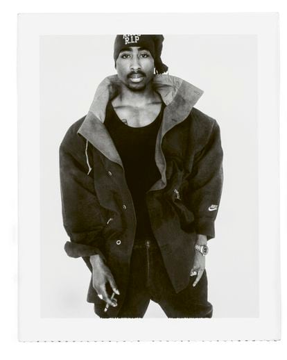         ----PIEFOTO---- Tupac, portrayed in 1993. 