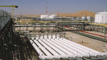 Explotación de gas de Ordhoud, en Argelia.