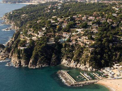 El port esportiu de Canyelles, a Lloret de Mar.