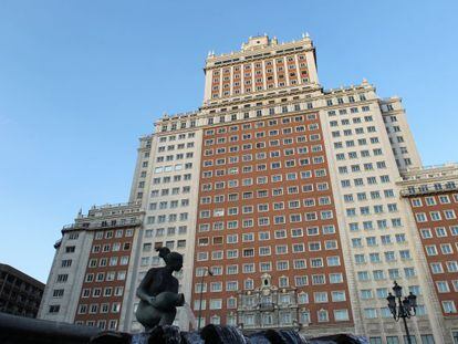 Edificio Espa&ntilde;a. 