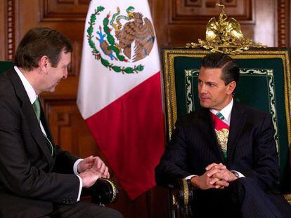 El presidente mexicano, Enrique Pe&ntilde;a Nieto, el 14 de febrero. 