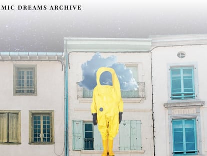 Imagen de la web Pandemic Dreams Archive, que recopila los sueños que los usuarios han tenido durante la pandemia.