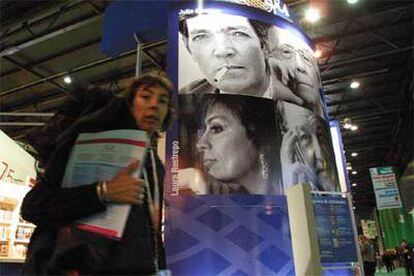 Aspecto de la Feria del Libro de Buenos Aires, antes de la apertura al público.