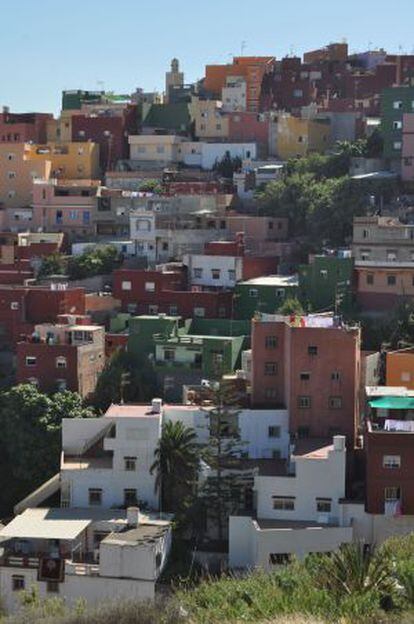 El barrio del Príncipe en Ceuta, en una imagen de 2012.