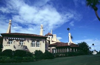 La mansión Mar-a-Lago, en una foto de 1995.