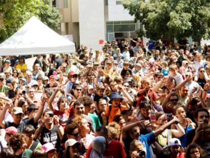 Concierto en el festival Sónar Kids.