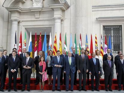 Conferencia de presidentes auton&oacute;micos de 2012.