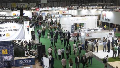 Aspecto de la Feria Internacional de Energía y Medio Ambiente Genera en una edición pasada.
