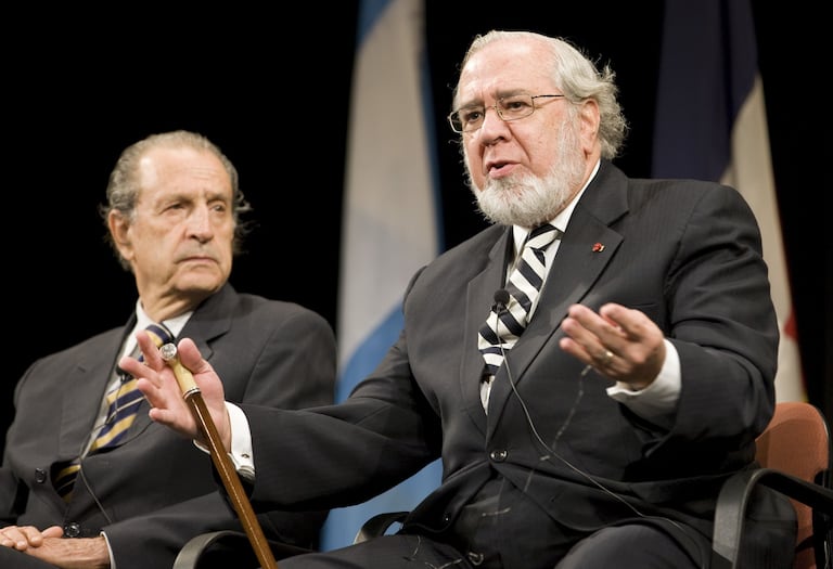 Gustavo Noboa, former president of Ecuador at the 2010 Biennial of the Americas in Denver, Colorado (USA).