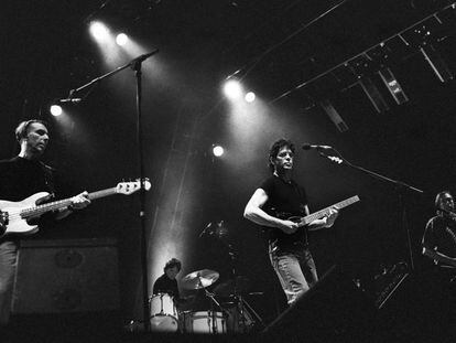 The Velvet Underground, la banda de Lou Reed, tocando en Rotterdam en 1993. 