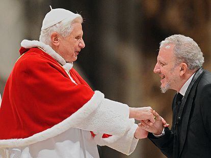 El saludo del Papa a su cruzado antilaicista