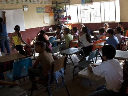 Una escuela del Estado de Nayarit (México).