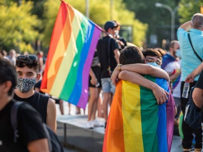 Manifestació del Dia de l'Orgull Gai a Barcelona.