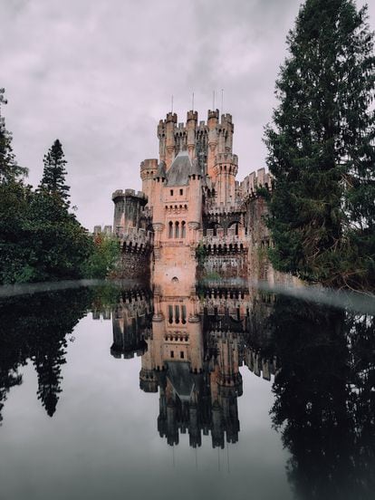 Fotografía de un castillo en el País Vasco, facilitada por Gianfranco Bulgarelli.