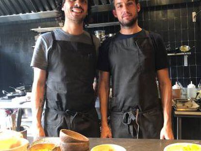 Saumeo y Martínez, del restaurante Mérito